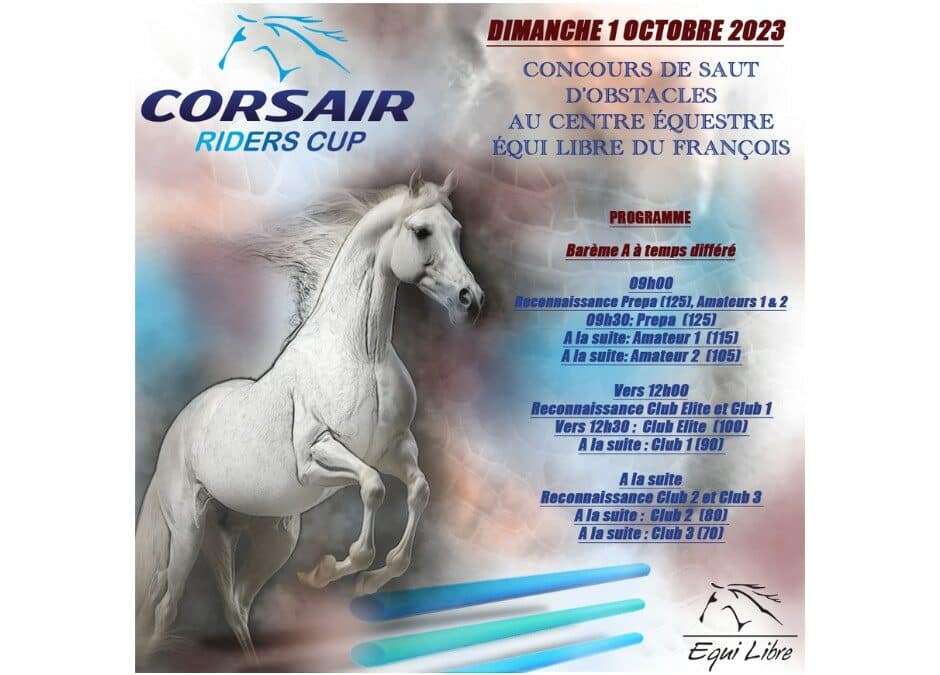Corsair Riders Cup 1 – Octobre 2023