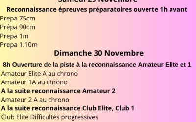 Madin Jump Tour 2 CSO à La Gourmette – 30 11 2025